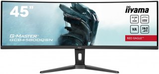 Monitor 45 cali G-Master GCB4580DQSN-B1, VA,DQHD,165HZ,USB-C-DOCK,RJ45,32:9, 1500R,450cd/m2,3000:1,0.8ms,3xUSB,2xHDMI,1xDP,2x3W IIYAMA