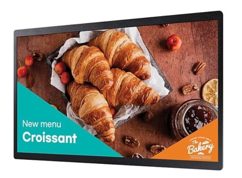 Monitor profesjonalny QB24C 24 cali Matowy 16h/7 250(cd/m2) 1920x1080(FHD) S10 Player (Tizen 7, VXT Ready) WiFi/BT 3 lata d2d (L Samsung