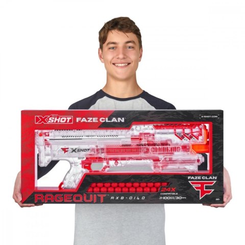 Wyrzutnia Faze Ragequit Round 24 kulek ZURU X-Shot