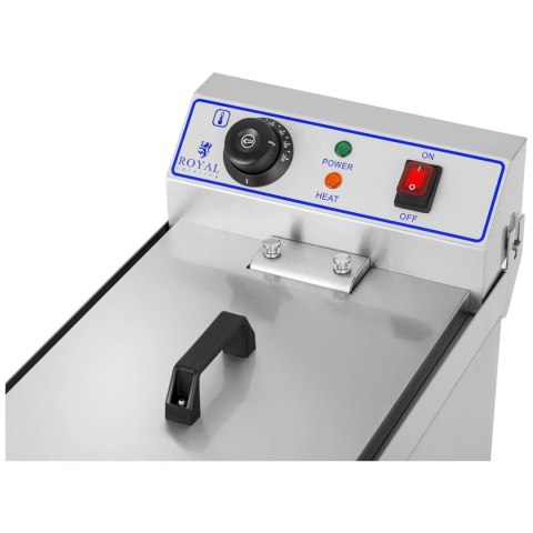 Frytownica gastronomiczna nastawna elektryczna - 10 l 3200 W Royal Catering