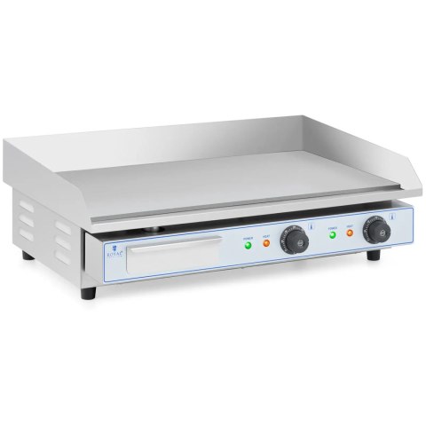 Grill płyta grillowa elektryczna podwójna gładka 730 x 400 mm 2 x 2200 W Royal Catering