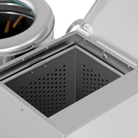 Skubarka oparzalnik do drobiu kurczaków indyków 2w1 bęben śr. 50 cm 55 l 1.5 kW WIESENFIELD