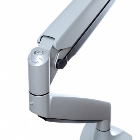 Uchwyt biurkowy gazowy do 1 monitora LED/LCD 17-45 cali L-35HD 1-15KG 1xUSB-A 1xUSB-C 3.0 HEAVY DUTY ART