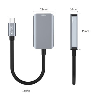 Adapter przejściówka USB-C - HDMI 4K 60Hz - czarny Tech-Protect