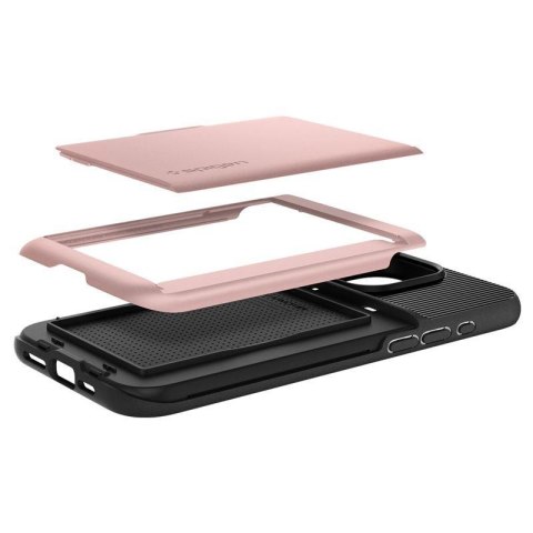 Etui case na iPhone 15 Pro Max Slim Armor CS - różowe SPIGEN