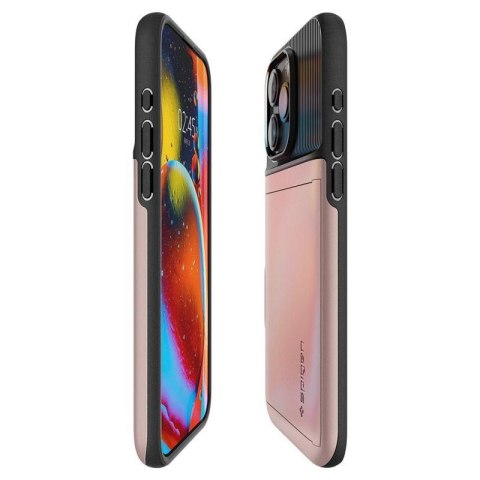 Etui case na iPhone 15 Pro Max Slim Armor CS - różowe SPIGEN
