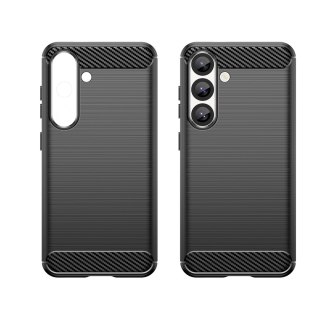 Etui elastyczne silikonowe na Xiaomi Redmi Note 14 Pro+ 5G Carbon Case - czarne HURTEL