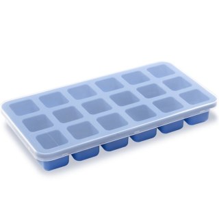 Forma do kostek lodu silikonowa z pokrywką 18 x KOSTKI MINI Bar Up