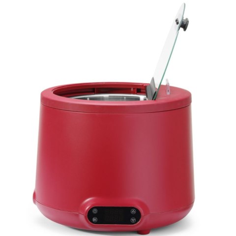 Kociołek termos elektryczny do zupy UNIQ 35-85 C 8 l 500 W - czerwony Hendi