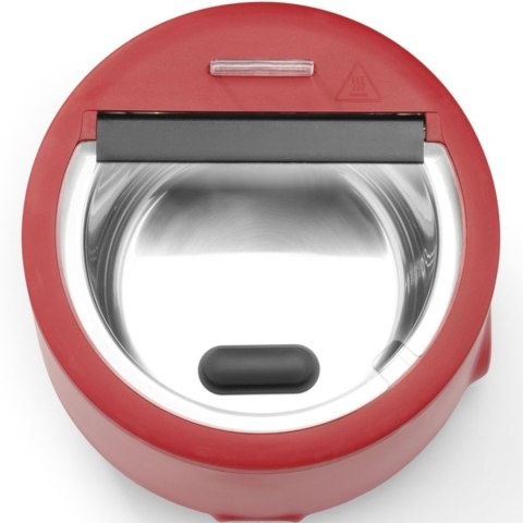 Kociołek termos elektryczny do zupy UNIQ 35-85 C 8 l 500 W - czerwony Hendi