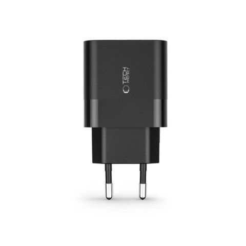 Ładowarka sieciowa C30W USB-C USB-A 30W - czarna Tech-Protect
