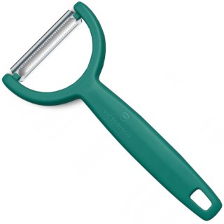 Obieraczka pozioma z ząbkowanym ostrzem YPSO dł. 145 mm - zielona Victorinox