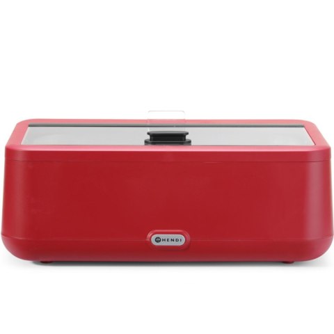 Podgrzewacz elektryczny do potraw UNIQ 35-85 C 700 W - czerwony Hendi