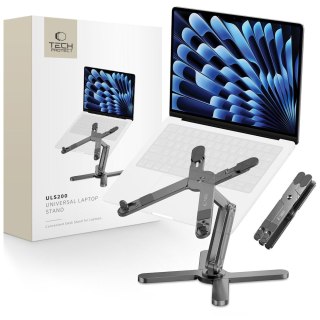 Podstawka stojak biurkowy uniwersalny do laptopów do 16'' - szary Tech-Protect