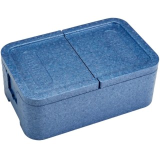 Pojemnik termoizolacyjny 2-komorowy Cam GoBox 437x276x175 mm - niebieski CAMBRO