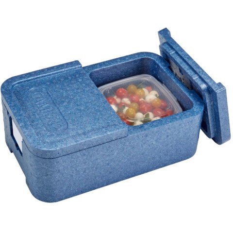 Pojemnik termoizolacyjny 2-komorowy Cam GoBox 437x276x175 mm - niebieski CAMBRO