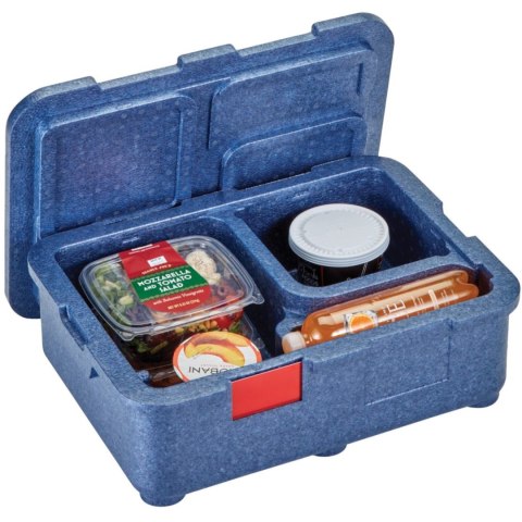 Pojemnik termoizolacyjny 4-komorowy Cam GoBox 480x350x167 mm - niebieski CAMBRO