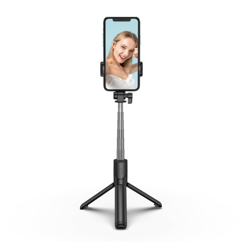 Selfie stick kij tripod do zdjęć teleskopowy z uchwytem na telefon 1m WOZINSKY