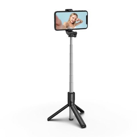Selfie stick kij tripod do zdjęć teleskopowy z uchwytem na telefon 1m WOZINSKY