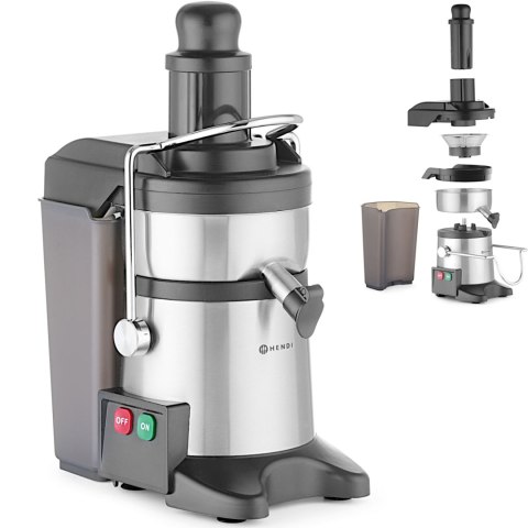 Sokowirówka wyciskarka do warzyw owoców Compact 100 kg/h 4.4 l 500 W Hendi