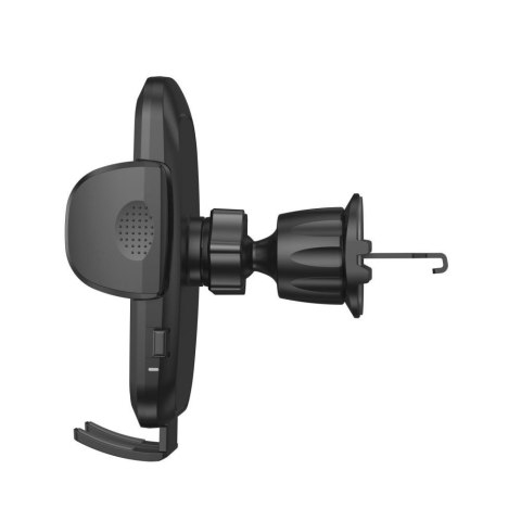 Uchwyt samochodowy z ładowarką indukcyjną do telefonu na kokpit kratkę 15W - czarny Tech-Protect