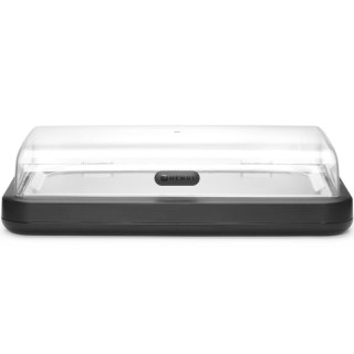 Witrynka ekspozycyjna z wkładem chłodzącym UNIQ GN 1/1 - czarna Hendi