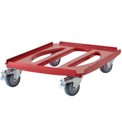 Wózek Camdolly do pojemników termoizolacyjnych Cam GoBox 4060 - czerwony CAMBRO