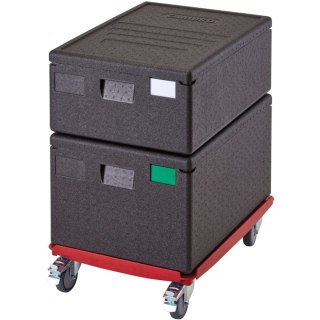 Wózek Camdolly do pojemników termoizolacyjnych Cam GoBox 4060 - czerwony CAMBRO