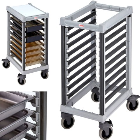 Wózek do transportu pojemników Camshelving 9x GN 1/1 CAMBRO