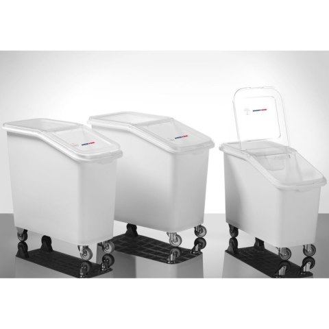 Wózek pojemnik gastronomiczny na produkty sypkie mąkę cukier ryż 62 l Amer Box