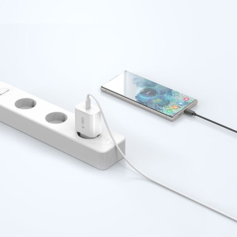 Ładowarka sieciowa NC20W USB-C 20W - biała Tech-Protect