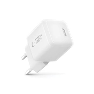 Ładowarka sieciowa NCM25 USB-C PD 25W - biała Tech-Protect