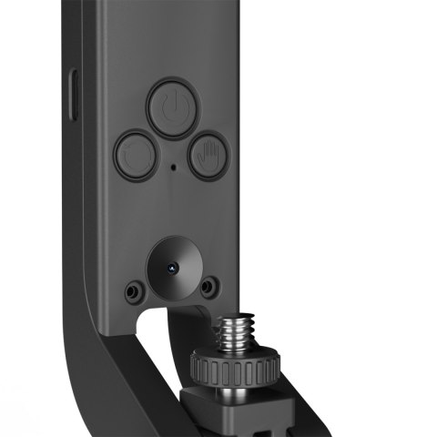 Selfie stick kijek statyw do zdjęć ze śledzeniem twarzy 360 AI sterowaniem gestami - czarny WOZINSKY