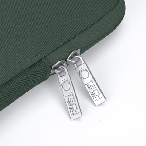 Torba pokrowiec Neoslim na laptopa tablet 13-14'' + etui na akcesoria - zielony Tech-Protect