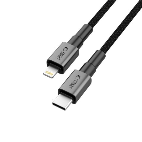 Kabel przewód USB-C - iPhone Lightning Ultraboost DNA PD 27W 3A 25 cm - szary Tech-Protect