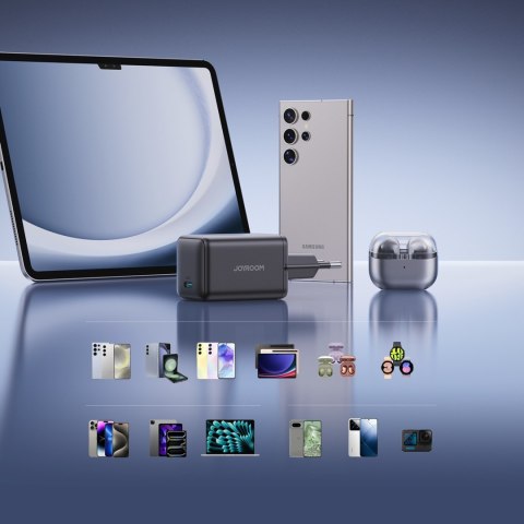 Ładowarka sieciowa USB-C EU 65W - czarna JOYROOM