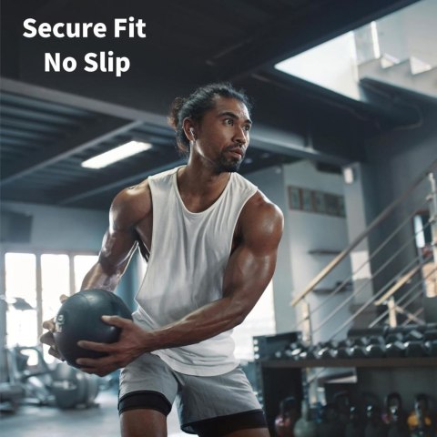 Nakładki do słuchawek Samsung Galaxy Buds 3 Pro w rozmiarach S / M / L czarne - 3 szt. Tech-Protect