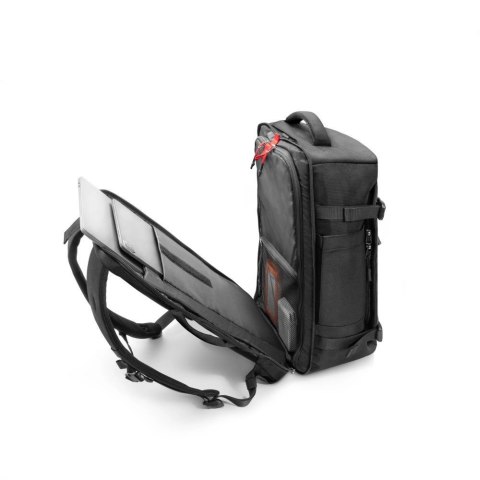 Plecak bagaż podręczny na laptopa do Ryanair Wizzar 20L 40x20x25cm - czarny Tech-Protect