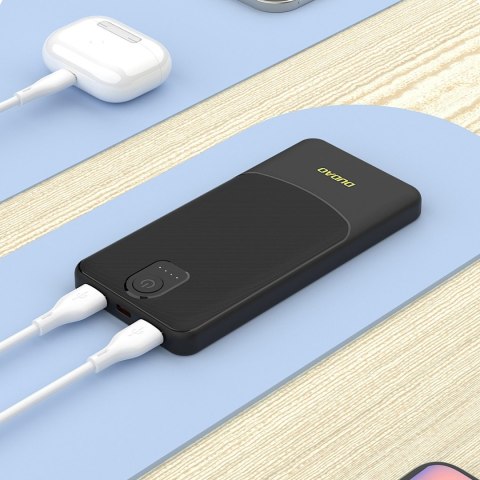 Powerbank K10 10000mAh USB-A 12W 2.4A - biały DUDAO