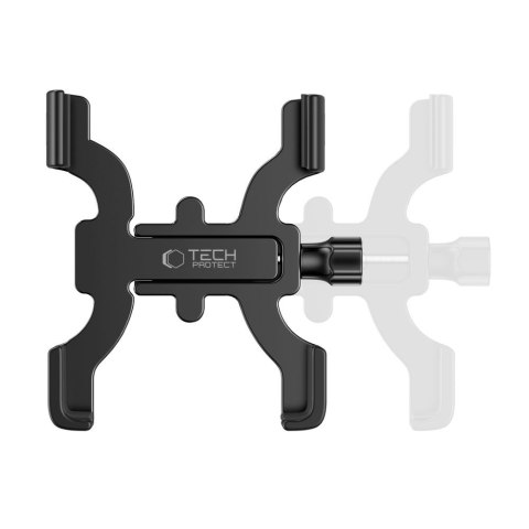 Uchwyt rowerowy do smartfona na kierownicę V3 - czarny Tech-Protect