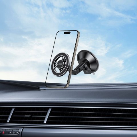 Uchwyt samochodowy N56 do smartfona na kokpt szybę MagSafe - czarny Tech-Protect