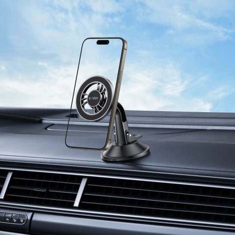 Uchwyt samochodowy N56 do smartfona na kokpt szybę MagSafe - czarny Tech-Protect