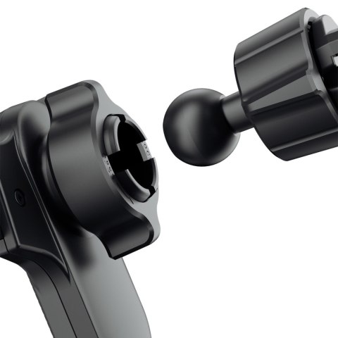 Uchwyt samochodowy grawitacyjny do telefonu na kratkę wentylacyjną - czarny DUDAO