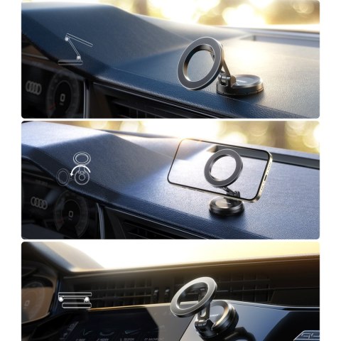 Uchwyt samochodowy magnetyczny do smartfona na deskę rozdzielczą MagSafe - czarny JOYROOM