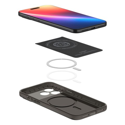 Etui case plecki na iPhone 17 Pro Thin Fit MagSafe - szare SPIGEN