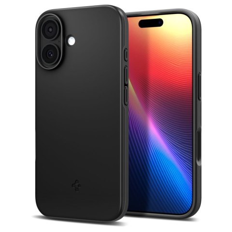 Etui case plecki na iPhone 17 Thin Fit MagSafe - czarne SPIGEN