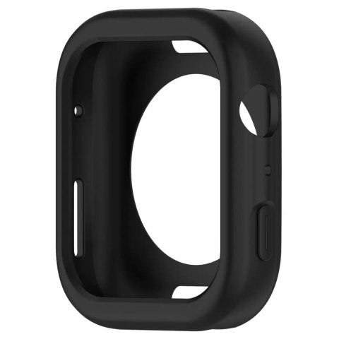Etui na Apple Watch Series 7/8/9 45 mm Silicone Watch Case - czarne HURTEL