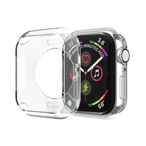 Etui na Apple Watch Series 7/8/9 45 mm Ultra Clear Watch Case - przezroczyste HURTEL
