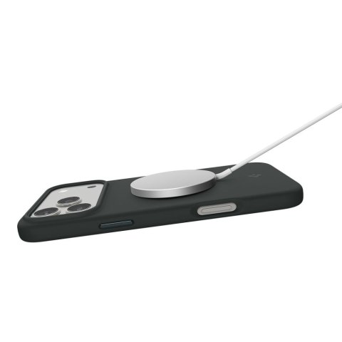 Etui ochronne case na iPhone 17 Pro Max Silicone Fit MagSafe - zielone SPIGEN