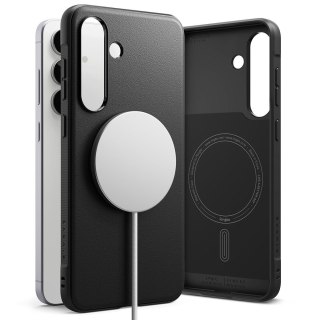 Etui plecki case do Samsung Galaxy S25 FE Onyx Magnetic MagSafe - czarne Ringke